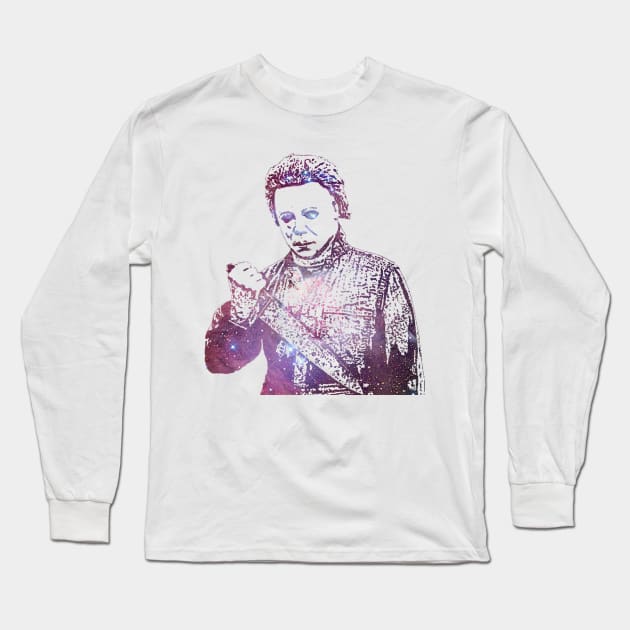 Halloween | Michael Myers | Tony Moran | Galaxy Horror Long Sleeve T-Shirt by SlightlyLargerGlasses